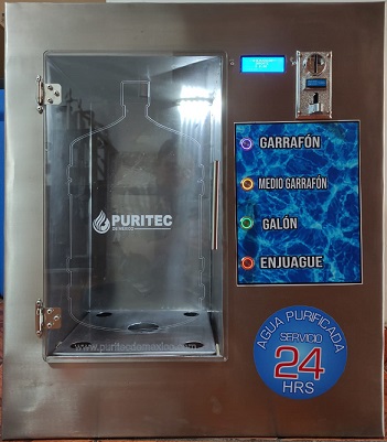 despachador de agua automático